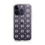 Slim Protection Case［ EVRIS - Monogram - White ］
