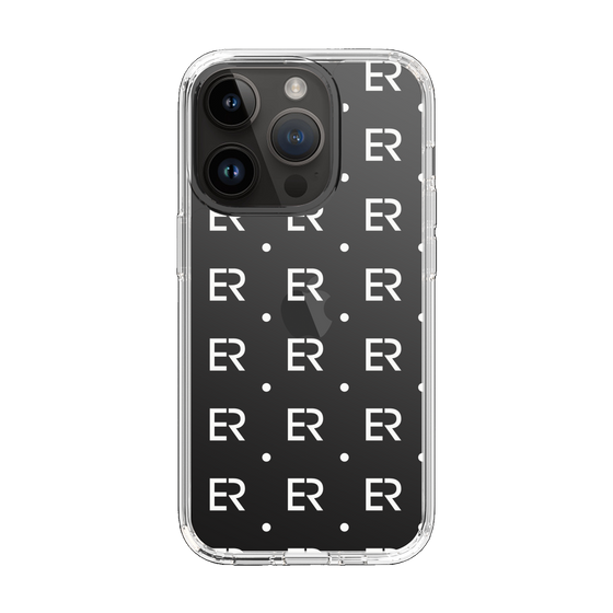 Slim Protection Case［ EVRIS - Monogram - White ］