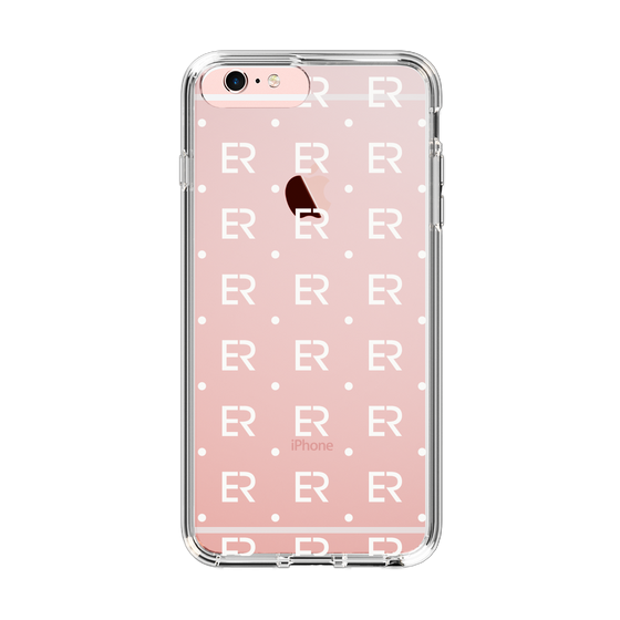 Slim Protection Case［ EVRIS - Monogram - White ］