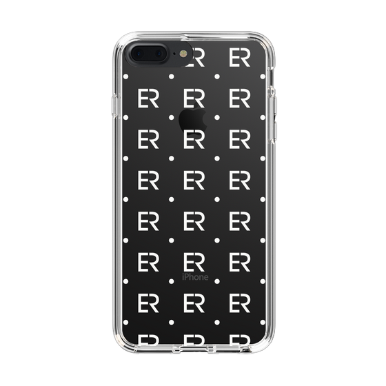 Slim Protection Case［ EVRIS - Monogram - White ］