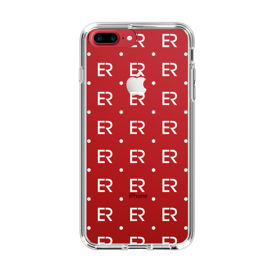 Slim Protection Case［ EVRIS - Monogram - White ］