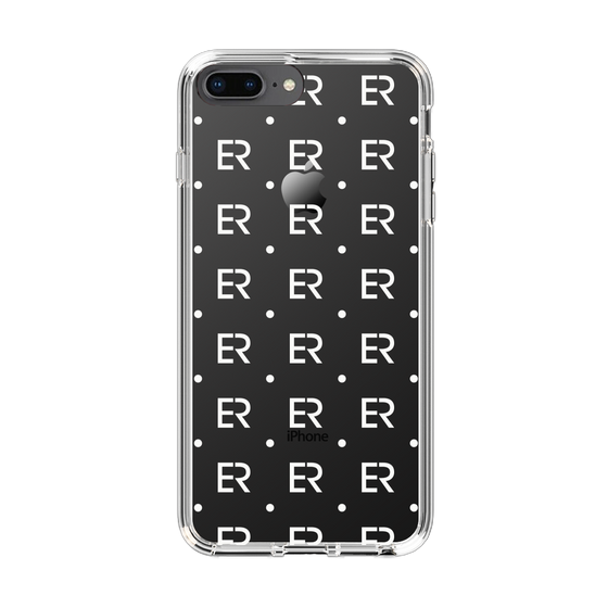 Slim Protection Case［ EVRIS - Monogram - White ］