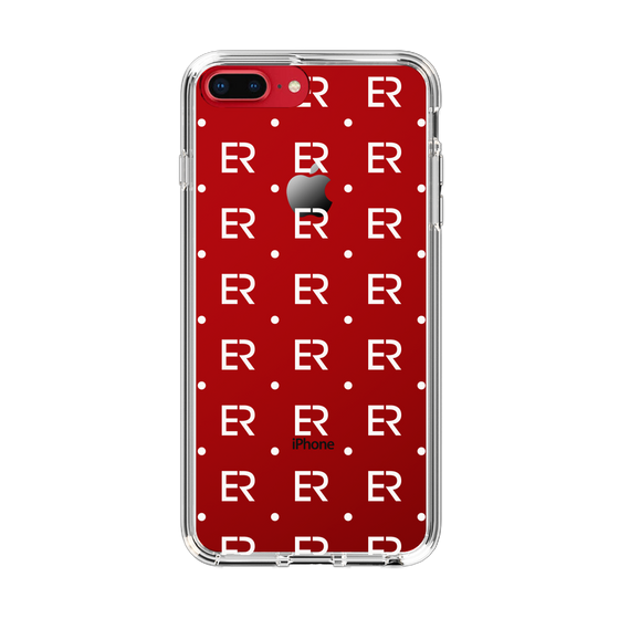 Slim Protection Case［ EVRIS - Monogram - White ］