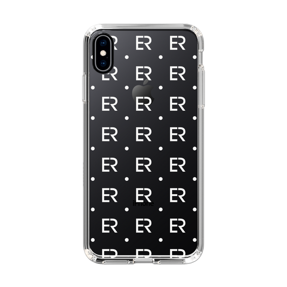 Slim Protection Case［ EVRIS - Monogram - White ］