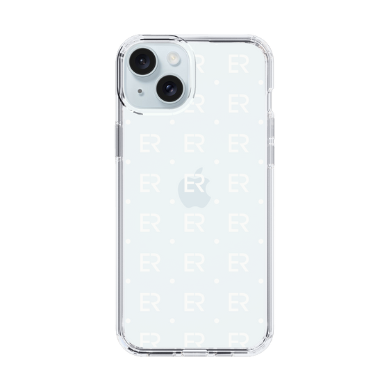 Slim Protection Case［ EVRIS - Monogram - White ］