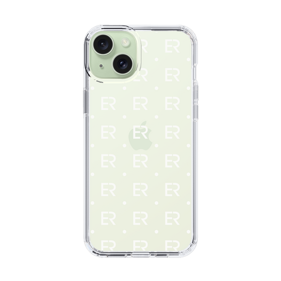 Slim Protection Case［ EVRIS - Monogram - White ］