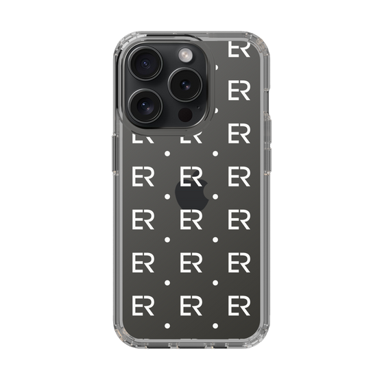 Slim Protection Case［ EVRIS - Monogram - White ］