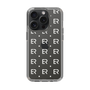 Slim Protection Case［ EVRIS - Monogram - White ］