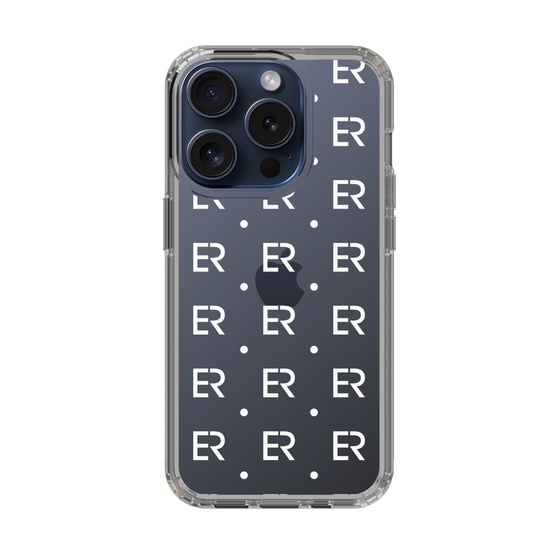 Slim Protection Case［ EVRIS - Monogram - White ］