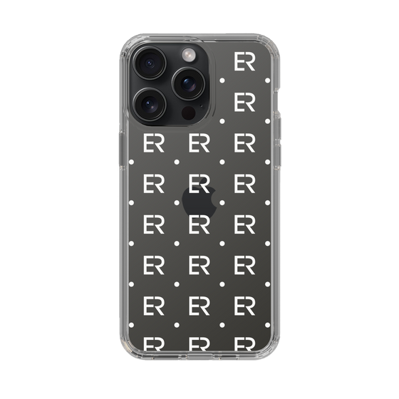 Slim Protection Case［ EVRIS - Monogram - White ］