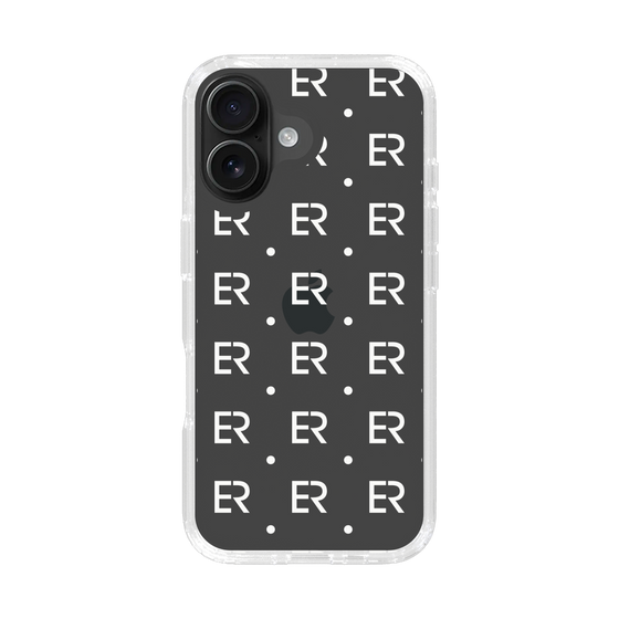 Slim Protection Case［ EVRIS - Monogram - White ］