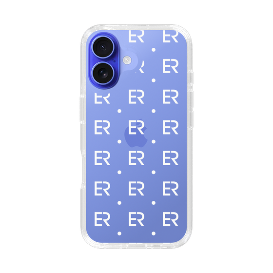 Slim Protection Case［ EVRIS - Monogram - White ］