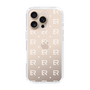 Slim Protection Case［ EVRIS - Monogram - White ］