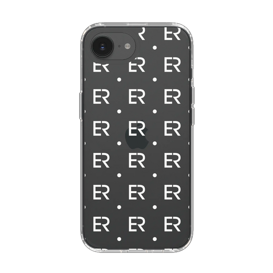 Slim Protection Case［ EVRIS - Monogram - White ］