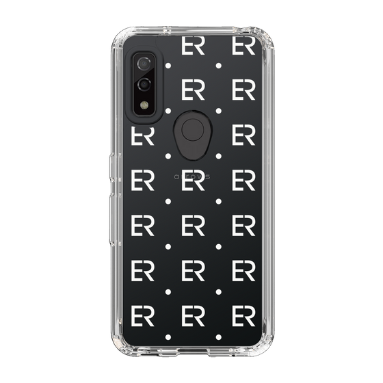Slim Protection Case［ EVRIS - Monogram - White ］