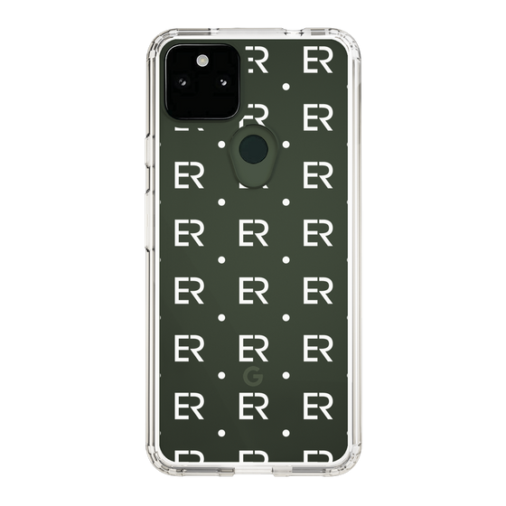 Slim Protection Case［ EVRIS - Monogram - White ］