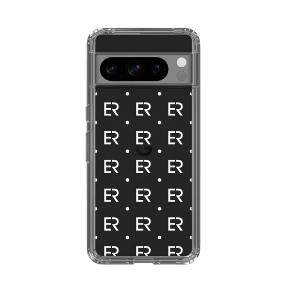 Slim Protection Case［ EVRIS - Monogram - White ］