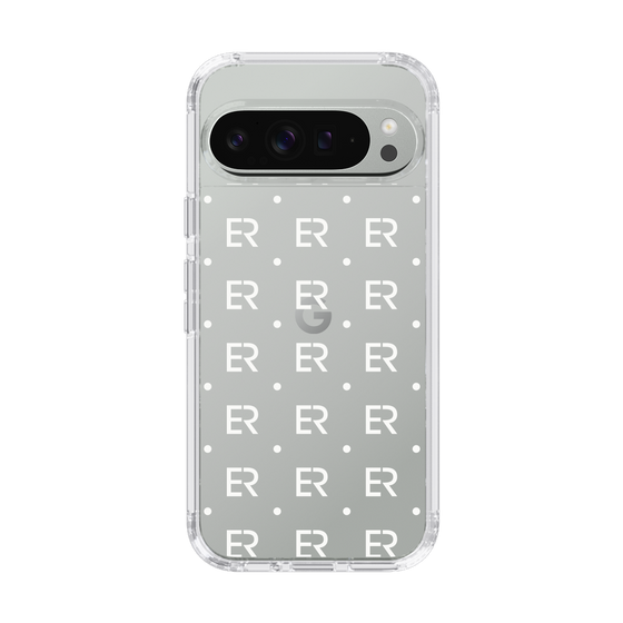 Slim Protection Case［ EVRIS - Monogram - White ］
