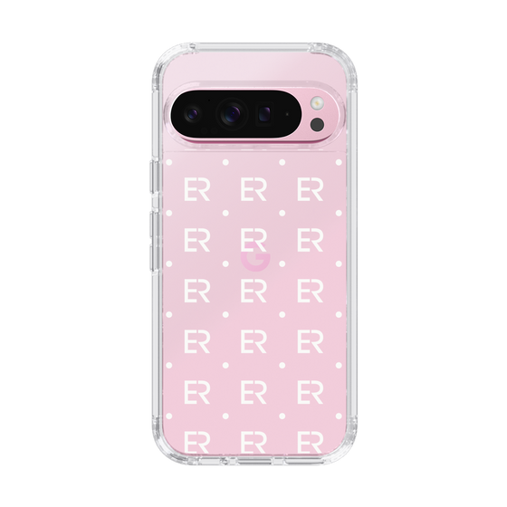 Slim Protection Case［ EVRIS - Monogram - White ］