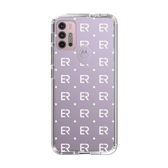 Slim Protection Case［ EVRIS - Monogram - White ］
