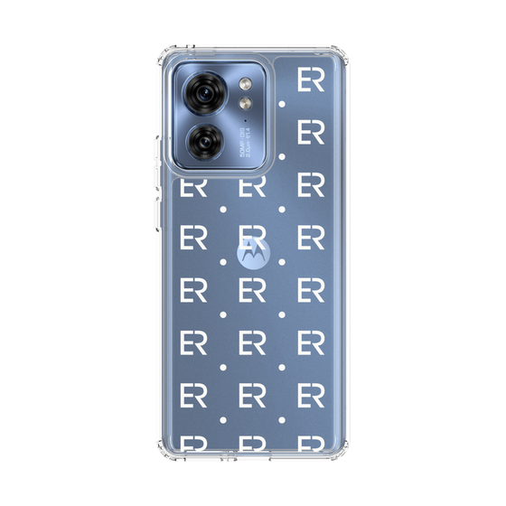 Slim Protection Case［ EVRIS - Monogram - White ］