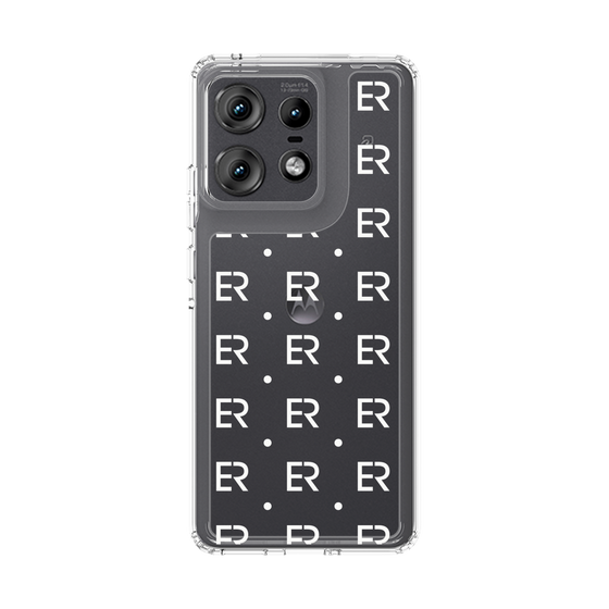 Slim Protection Case［ EVRIS - Monogram - White ］