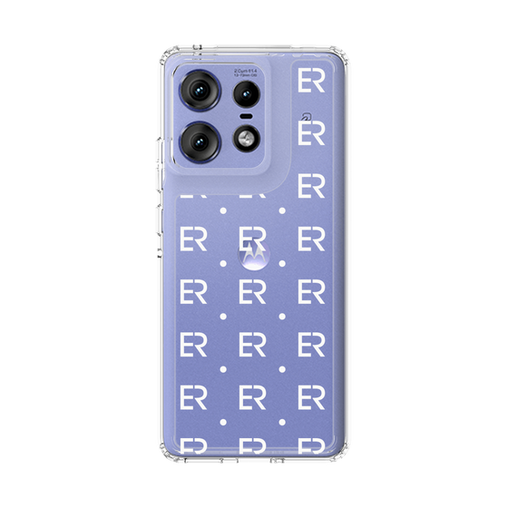 Slim Protection Case［ EVRIS - Monogram - White ］