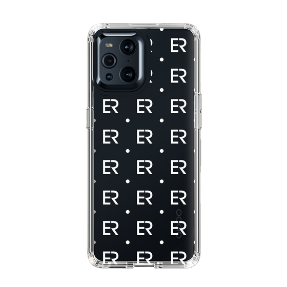 Slim Protection Case［ EVRIS - Monogram - White ］