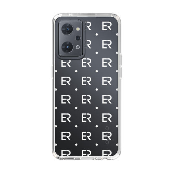 Slim Protection Case［ EVRIS - Monogram - White ］