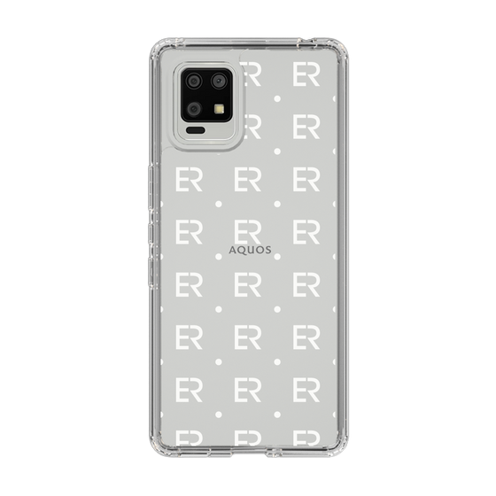 Slim Protection Case［ EVRIS - Monogram - White ］