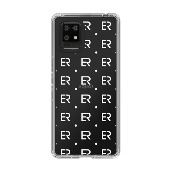 Slim Protection Case［ EVRIS - Monogram - White ］