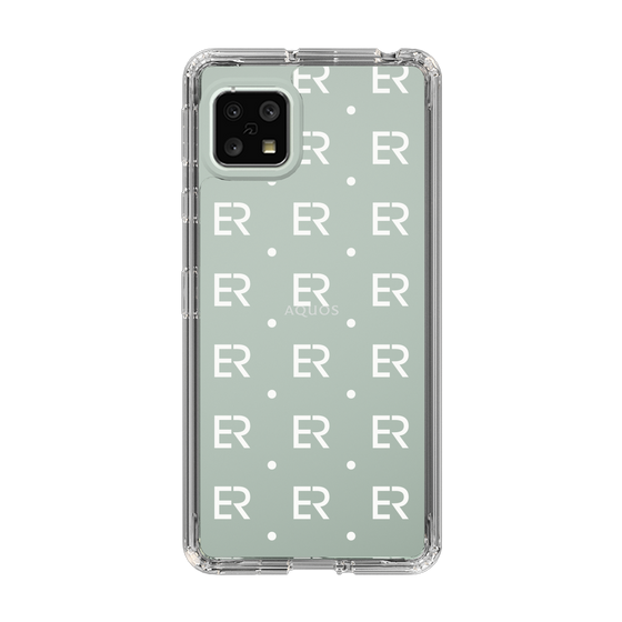 Slim Protection Case［ EVRIS - Monogram - White ］