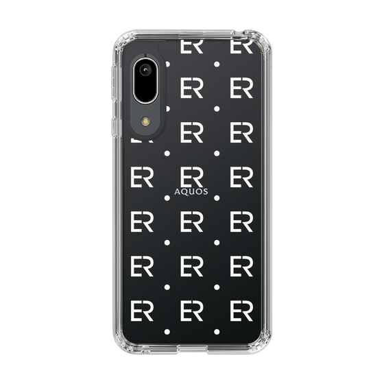 Slim Protection Case［ EVRIS - Monogram - White ］