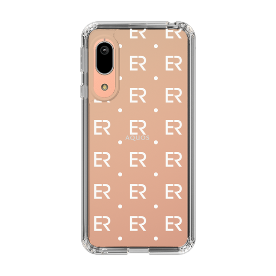 Slim Protection Case［ EVRIS - Monogram - White ］