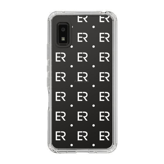 Slim Protection Case［ EVRIS - Monogram - White ］