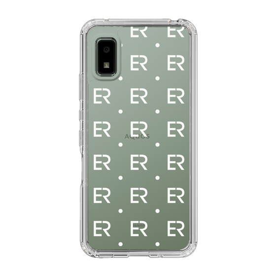 Slim Protection Case［ EVRIS - Monogram - White ］