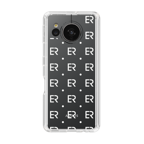 Slim Protection Case［ EVRIS - Monogram - White ］