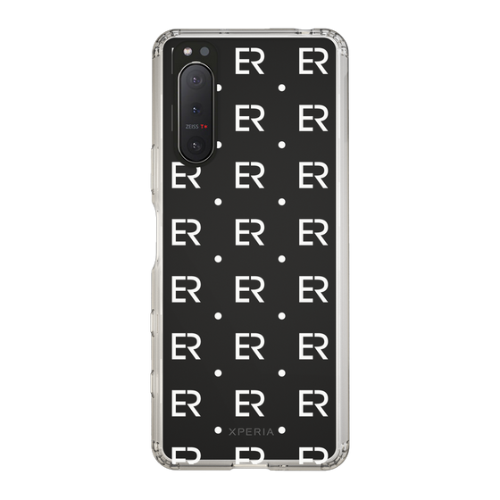 Slim Protection Case［ EVRIS - Monogram - White ］