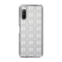 Slim Protection Case［ EVRIS - Monogram - White ］