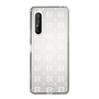 Slim Protection Case［ EVRIS - Monogram - White ］