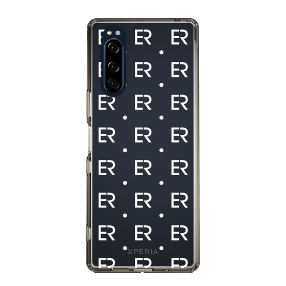 Slim Protection Case［ EVRIS - Monogram - White ］