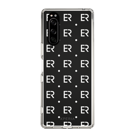 Slim Protection Case［ EVRIS - Monogram - White ］