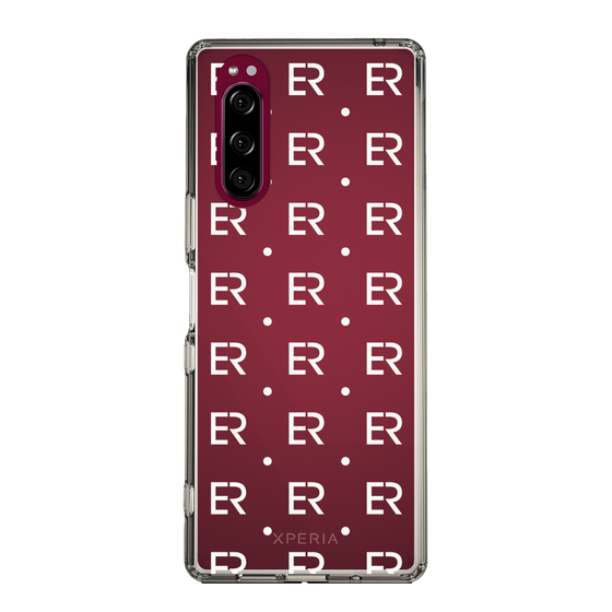 Slim Protection Case［ EVRIS - Monogram - White ］