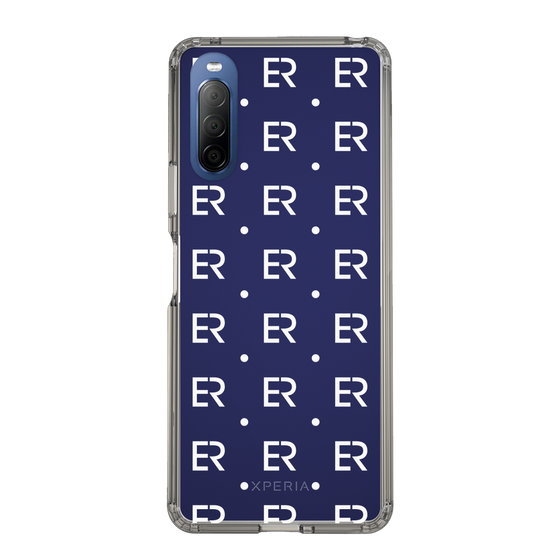 Slim Protection Case［ EVRIS - Monogram - White ］