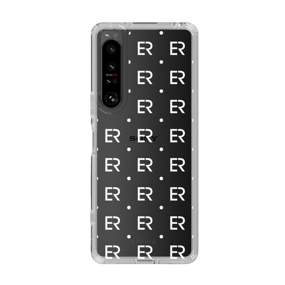 Slim Protection Case［ EVRIS - Monogram - White ］