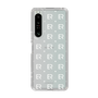Slim Protection Case［ EVRIS - Monogram - White ］