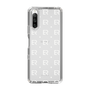 Slim Protection Case［ EVRIS - Monogram - White ］