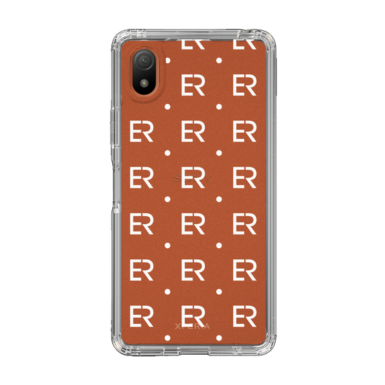 Slim Protection Case［ EVRIS - Monogram - White ］