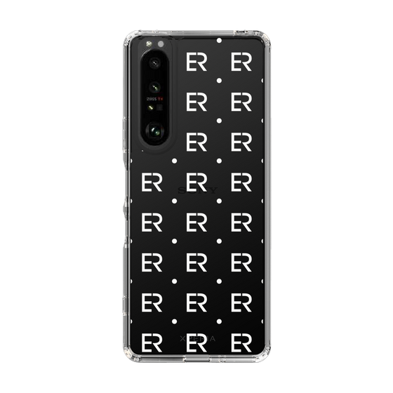 Slim Protection Case［ EVRIS - Monogram - White ］