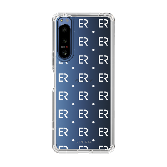 Slim Protection Case［ EVRIS - Monogram - White ］